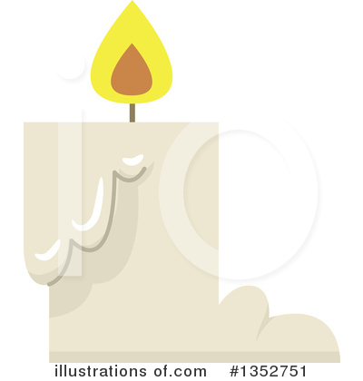 Royalty-Free (RF) Candle Clipart Illustration by BNP Design Studio - Stock Sample #1352751