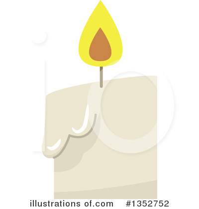 Royalty-Free (RF) Candle Clipart Illustration by BNP Design Studio - Stock Sample #1352752