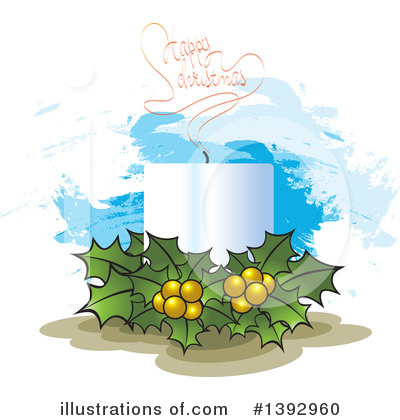 Royalty-Free (RF) Candle Clipart Illustration by Lal Perera - Stock Sample #1392960