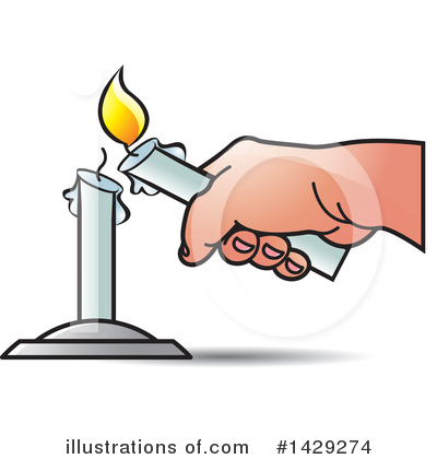 Royalty-Free (RF) Candle Clipart Illustration by Lal Perera - Stock Sample #1429274
