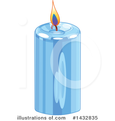 Royalty-Free (RF) Candle Clipart Illustration by Pushkin - Stock Sample #1432835