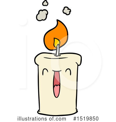 Royalty-Free (RF) Candle Clipart Illustration by lineartestpilot - Stock Sample #1519850
