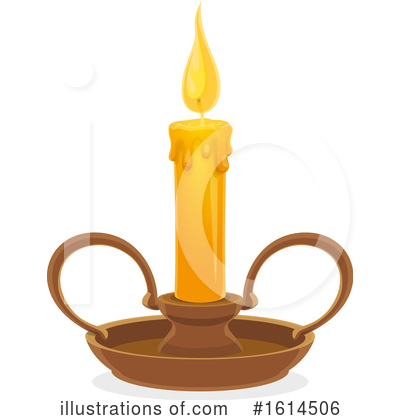 Royalty-Free (RF) Candle Clipart Illustration by Vector Tradition SM - Stock Sample #1614506