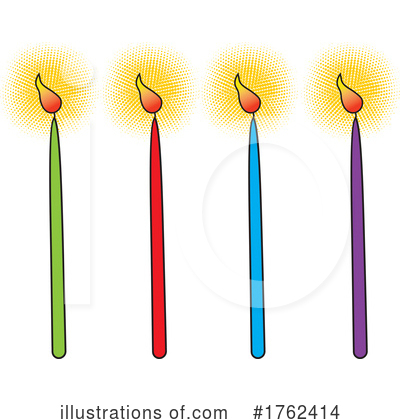 Royalty-Free (RF) Candle Clipart Illustration by Johnny Sajem - Stock Sample #1762414