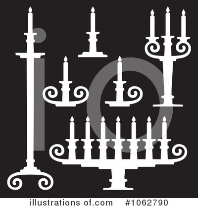 Royalty-Free (RF) Candles Clipart Illustration by Any Vector - Stock Sample #1062790