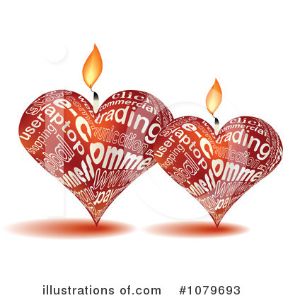 Candles Clipart #1079693 by Andrei Marincas