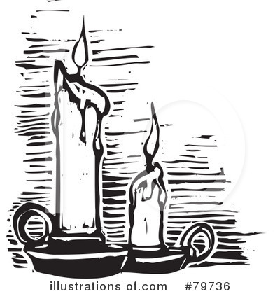 Royalty-Free (RF) Candles Clipart Illustration by xunantunich - Stock Sample #79736