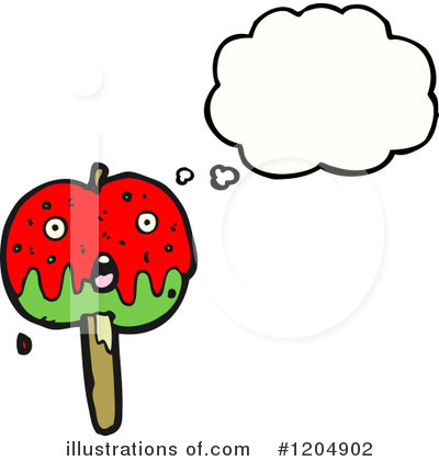 Candied Apple Clipart #1204902 by lineartestpilot