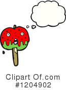 Candy Apple Clipart #1204902 by lineartestpilot