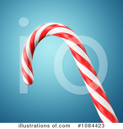 Royalty-Free (RF) Candy Cane Clipart Illustration by Mopic - Stock Sample #1084423