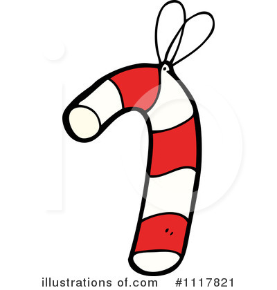 Royalty-Free (RF) Candy Cane Clipart Illustration by lineartestpilot - Stock Sample #1117821