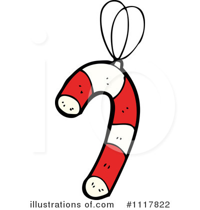 Royalty-Free (RF) Candy Cane Clipart Illustration by lineartestpilot - Stock Sample #1117822