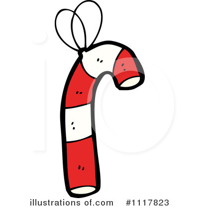 Royalty-Free (RF) Candy Cane Clipart Illustration by lineartestpilot - Stock Sample #1117823