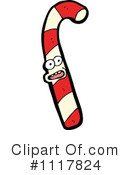 Candy Cane Clipart #1117824 by lineartestpilot