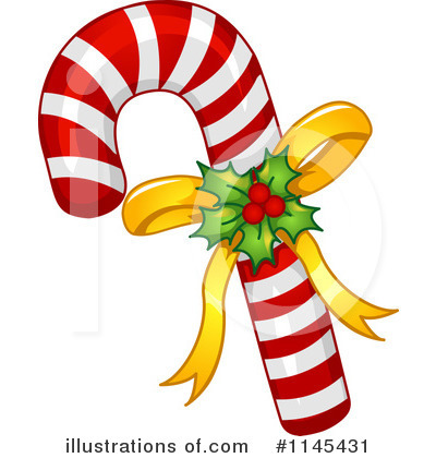 Candy Canes Clipart #1145431 by BNP Design Studio