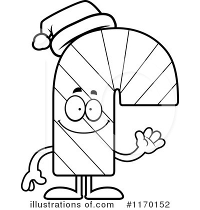 Candy Cane Clipart #1170152 by Cory Thoman