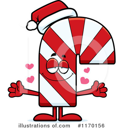 Candy Cane Clipart #1170156 by Cory Thoman