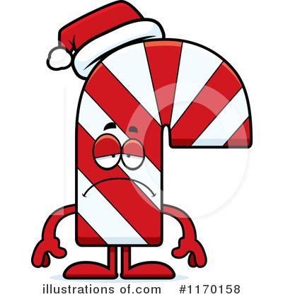 Candy Cane Clipart #1170158 by Cory Thoman