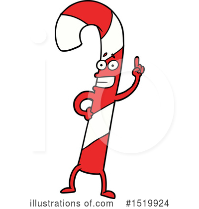 Royalty-Free (RF) Candy Cane Clipart Illustration by lineartestpilot - Stock Sample #1519924