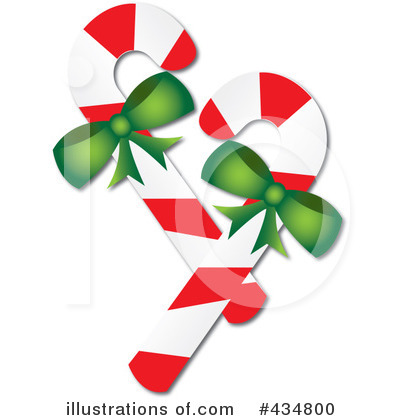 Candy Cane Clipart #434800 by Pams Clipart