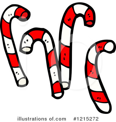 Royalty-Free (RF) Candy Canes Clipart Illustration by lineartestpilot - Stock Sample #1215272