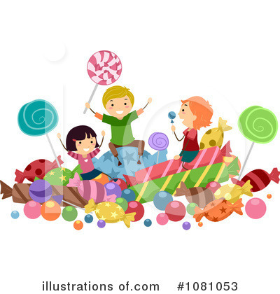 Royalty-Free (RF) Candy Clipart Illustration by BNP Design Studio - Stock Sample #1081053