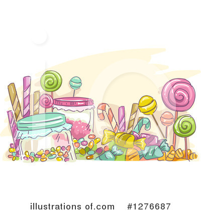 Jelly Beans Clipart #1276687 by BNP Design Studio