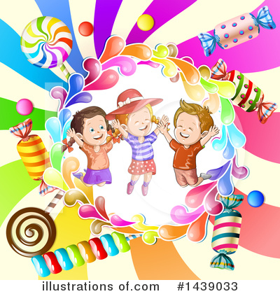 Royalty-Free (RF) Candy Clipart Illustration by merlinul - Stock Sample #1439033