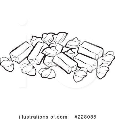 Royalty-Free (RF) Candy Clipart Illustration by Lal Perera - Stock Sample #228085