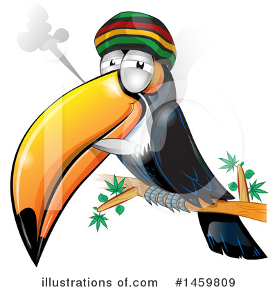 Royalty-Free (RF) Cannabis Clipart Illustration by Domenico Condello - Stock Sample #1459809