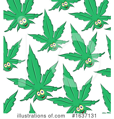Royalty-Free (RF) Cannabis Clipart Illustration by Domenico Condello - Stock Sample #1637131