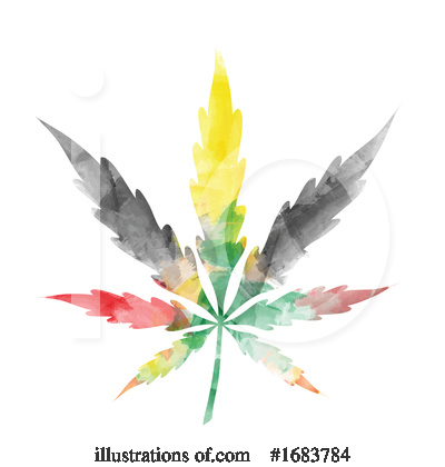 Royalty-Free (RF) Cannabis Clipart Illustration by Domenico Condello - Stock Sample #1683784