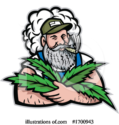 Cannabis Clipart #1700943 by patrimonio