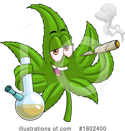 Smoking Clipart #1802400 by Hit Toon