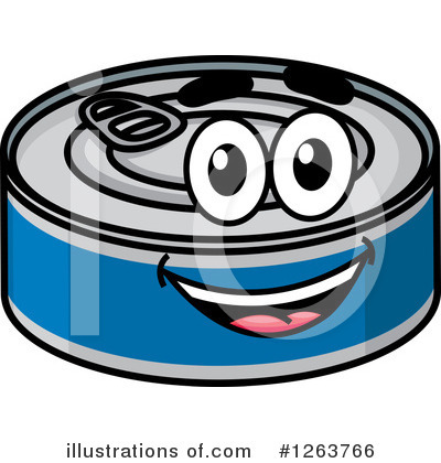 Royalty-Free (RF) Canned Food Clipart Illustration by Vector Tradition SM - Stock Sample #1263766