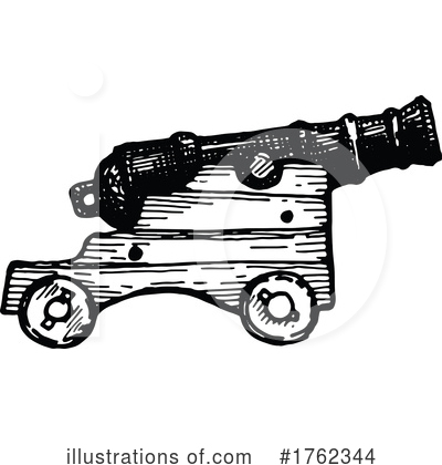 Royalty-Free (RF) Cannon Clipart Illustration by Vector Tradition SM - Stock Sample #1762344