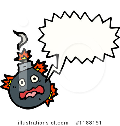 Royalty-Free (RF) Cannonball Clipart Illustration by lineartestpilot - Stock Sample #1183151