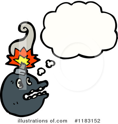 Royalty-Free (RF) Cannonball Clipart Illustration by lineartestpilot - Stock Sample #1183152
