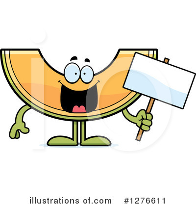 Royalty-Free (RF) Cantaloupe Clipart Illustration by Cory Thoman - Stock Sample #1276611