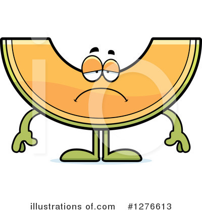 Royalty-Free (RF) Cantaloupe Clipart Illustration by Cory Thoman - Stock Sample #1276613