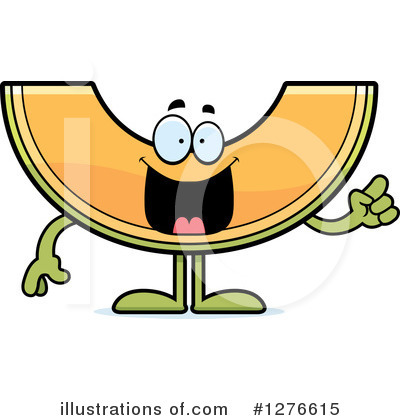 Royalty-Free (RF) Cantaloupe Clipart Illustration by Cory Thoman - Stock Sample #1276615