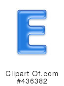 Capital Blue Letter Clipart #436382 by chrisroll