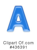 Capital Blue Letter Clipart #436391 by chrisroll