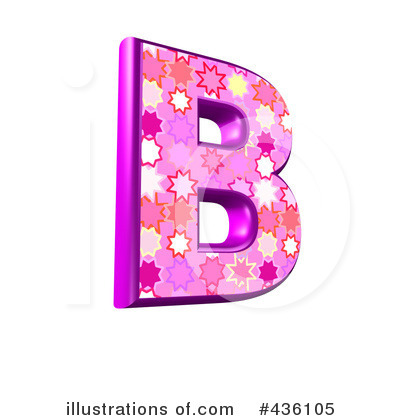 Royalty-Free (RF) Capital Pink Burst Letter Clipart Illustration by chrisroll - Stock Sample #436105