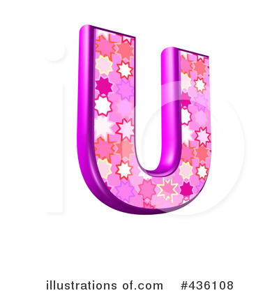 Royalty-Free (RF) Capital Pink Burst Letter Clipart Illustration by chrisroll - Stock Sample #436108