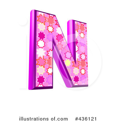 Royalty-Free (RF) Capital Pink Burst Letter Clipart Illustration by chrisroll - Stock Sample #436121