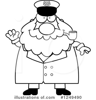Royalty-Free (RF) Captain Clipart Illustration by Cory Thoman - Stock Sample #1249490