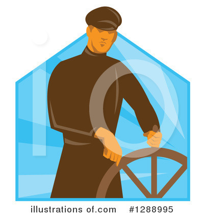 Sea Captain Clipart #1288995 by patrimonio