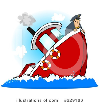 Royalty-Free (RF) Captain Clipart Illustration by djart - Stock Sample #229166