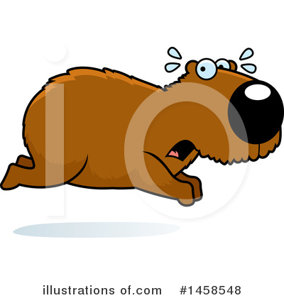 Capybara Clipart #1458548 by Cory Thoman